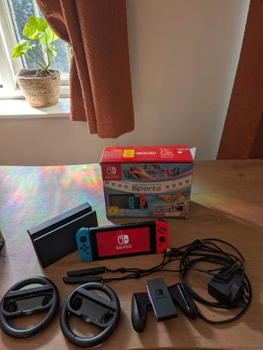 Nintendo switch neon blue and - nintendo,