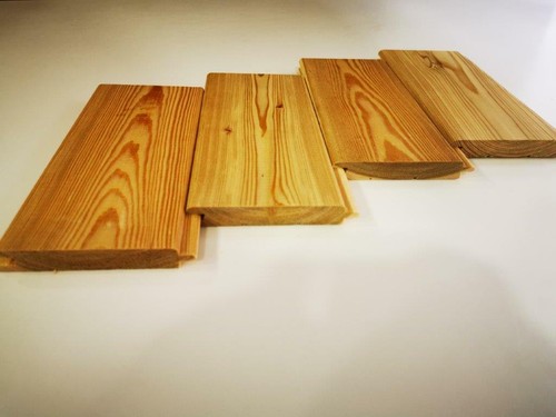 Siberian larch cladding tongue - cladding,