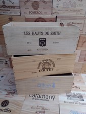 Wooden Wine Box Crate ~ Large