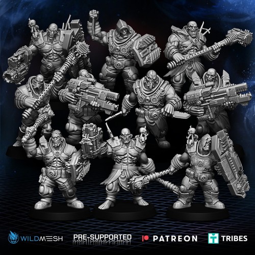 Set renegade ogres - renegade, build