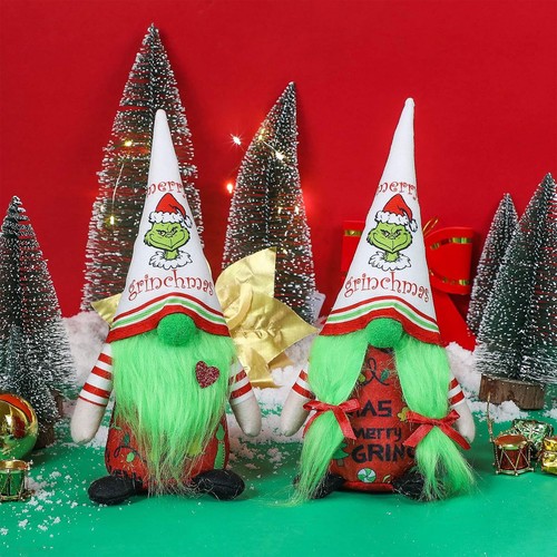 2pcs grinchmas christmas - christmas, gonk