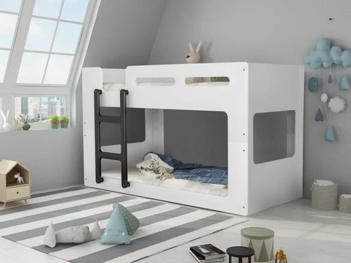 White low bunk bed for - white,