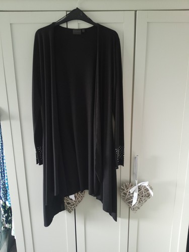 Black cardigan size 14 16 - black,