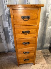 Slim Tallboy Chest Of Drawers