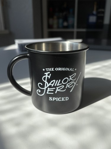 Sailor jerry rum metal mug - sailor,