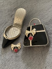 Partylite Audrey Set Shoe Purse Votive Holders. Candle / tealight 