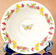 Butterfly & Floral Ceramic