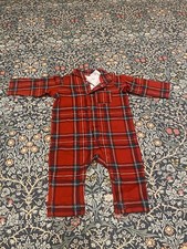 H&M Boys Christmas Plaid PJ