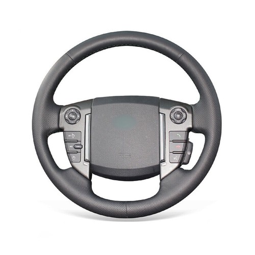 Custom leather steering wheel - leather,