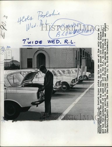 1967 press photo soviet man - 1967,