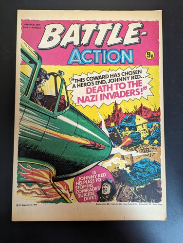 Battle action comic - comic,, march
