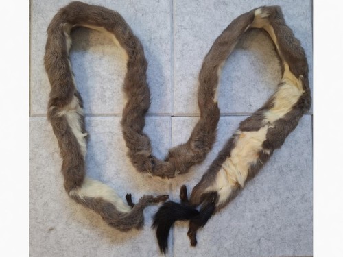 Vintage mink fur stole scarf - vintage,