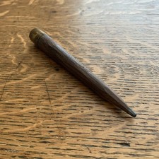 Vintage 5 Inch Carpenters Pencil with Brass End Carpentry Collectable (M70:19D)