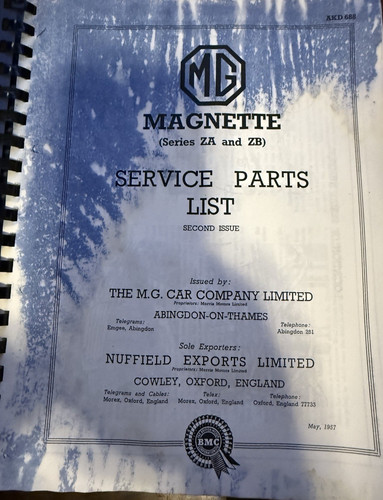 Magnette zb series may - mg,