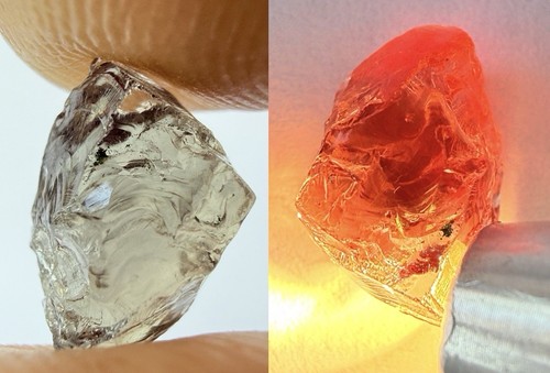 Natural colour change - ct,
