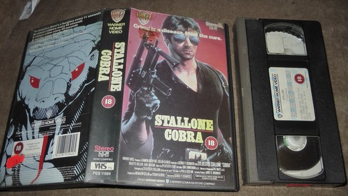 Cobra stallone vhs - vhs, cert