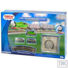 24030 Bachmann N Gauge Percy And The Troublesome Trucks Train Set
