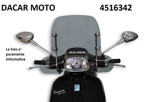 Clear fume windshield - clear,