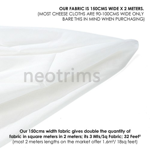 Muslin cheese cloth 100 - muslin,