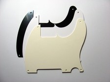 Esquire Single ply 5 Hole Pickguard - Various Colours
