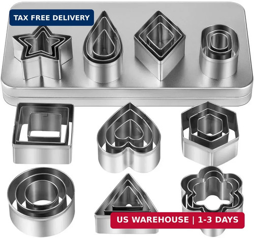 Mini cookie cutters set with - mini,