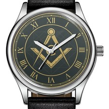 Masonic Compass Roman Dial