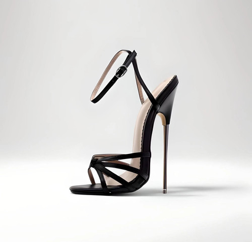 Ultra high wedge strappy