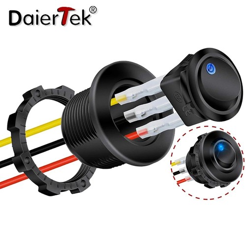 12v off round - round, waterproof
