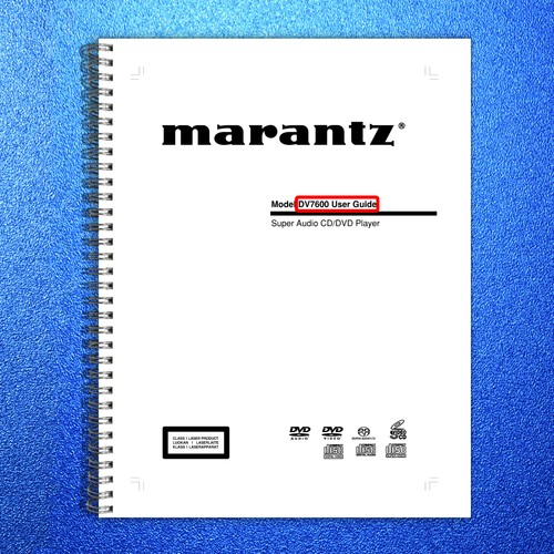 Marantz dv7600 super audio - marantz,
