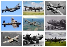 Lancaster bomber plane poster - lancaster,