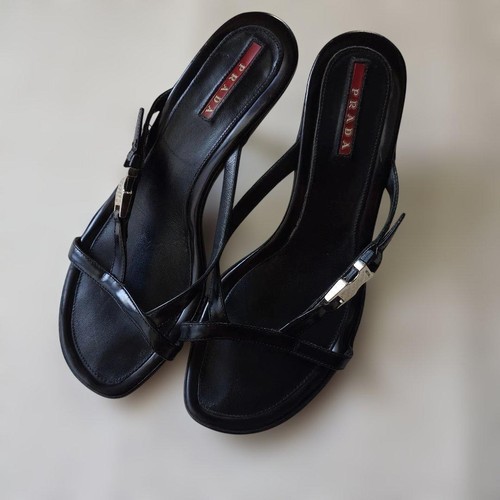 Prada mule pumps black - black, 23.0cm