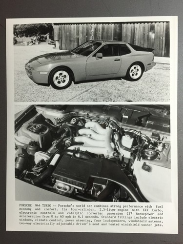 1986 porsche 944 turbo coupe - porsche,