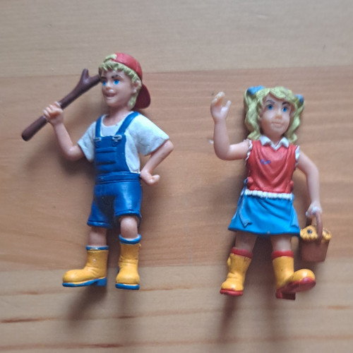 Bullyland plastic children - bullyland,