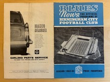 Matt Busby & David Sadler Hand Signed Programme BCFC Manchester United 1963 COA