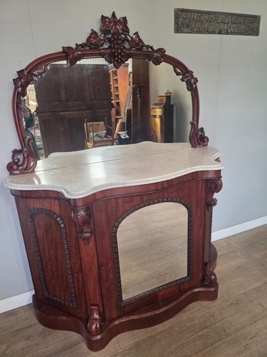 Antique mahogany victorian - mahogany,