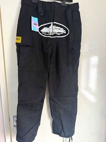 Corteiz men black cargo - corteiz,