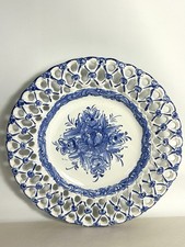 Vintage Floral Wall Plate -