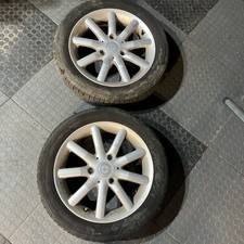 Smart For two Alloy wheels tyre 450 W450 02-07 Front