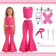 Girls Pink Princess Cosplay