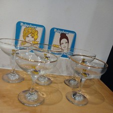 Vintage Babysham Glasses Set