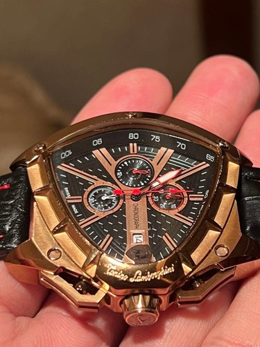 Lamborghini chronograph watch - lamborghini,