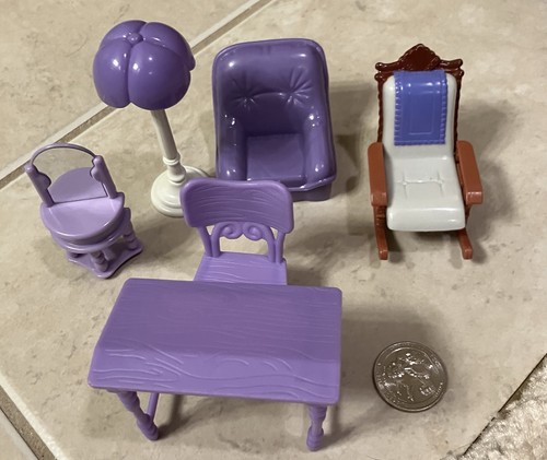 Dollhouse furniture purple