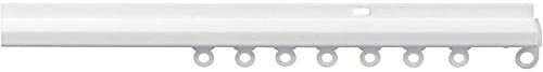 White aluminium curtain track - aluminium,