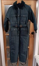 Snowmobile Snowsuit Vintage Northern Summit Youth Sz 16 Coverall Navy NWoT 