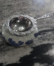 Delft Blue Tea Strainer