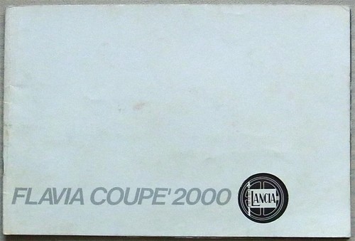 Lancia flavia coupe 2000 - lancia,