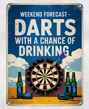 Weekend Forecast Darts Metal