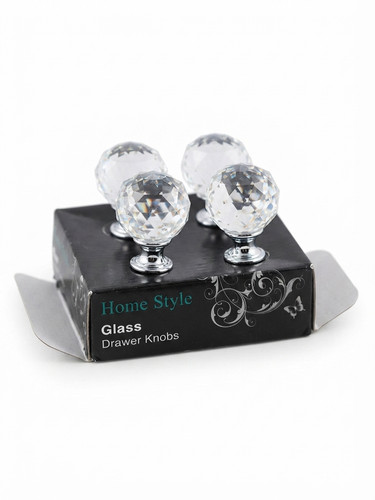 Home style glass - drawer, knobs