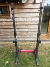 Bodymax Adjustable Squat and Dip Rack with Spotter Catchers