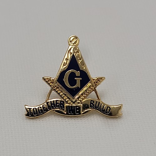 Vintage masonic lapel - vintage, pin